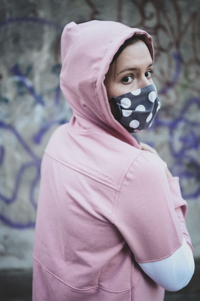bluza z suwakiem z przodu do karmienia
