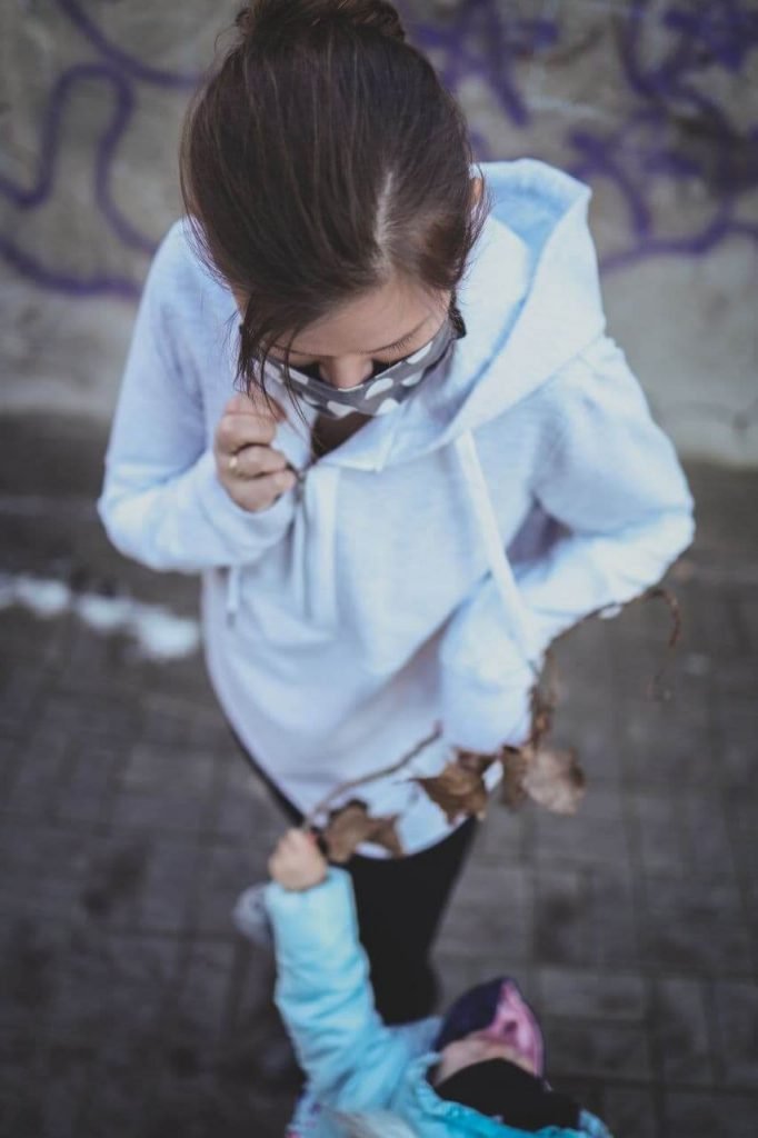 bluza ciążowa z kapturem